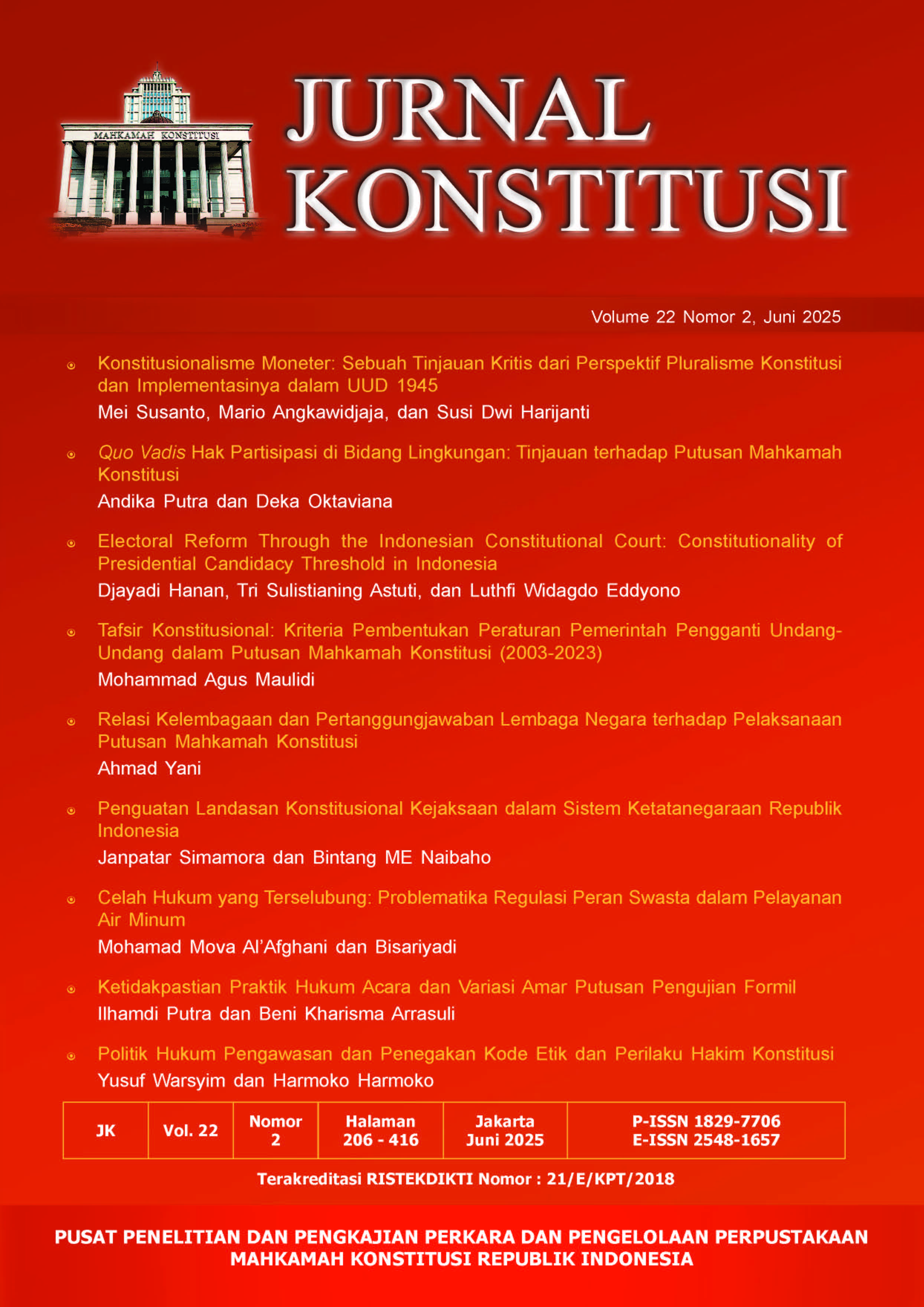 					View Vol. 22 No. 2 (2025)
				